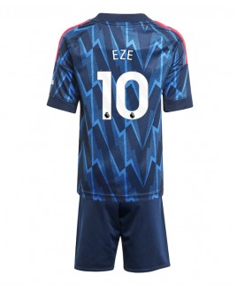 Günstige Arsenal Eberechi Eze #10 Auswärts Trikotsatzt Kinder 2025-26 Kurzarm (+ Kurze Hosen)